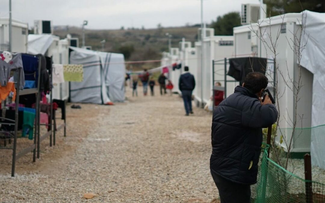 flygtningslejr Grækenland
